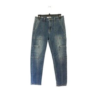 Vigoss Slim Straight Cargo Style Jeans Size 27